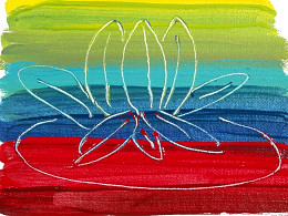 Scratching - B72 Retouching Gel paint