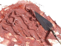 Colouring of the gel