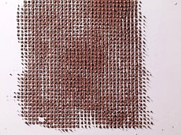 Crisp canvas texture